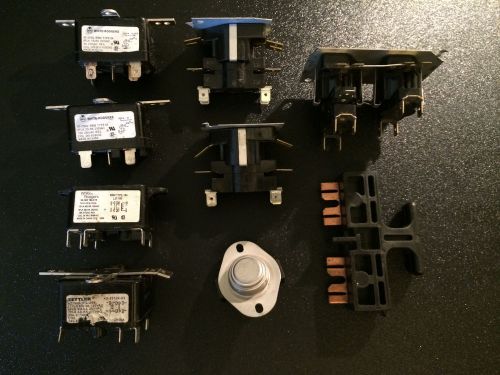 relay and temp controls - lot of 8 - White Rodgers, Emerson &amp; Zettler