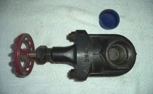 CRANE 1-1/2&#034; NPT IRON CLIP GATE VALVE DN40 488 225 CWP New