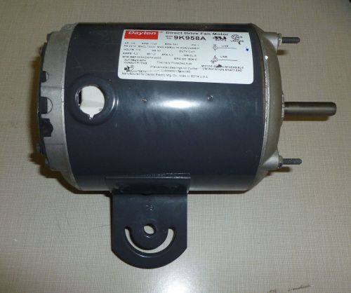 Direct Drive Fan Motor 1/4 HP 1725 RPM 115 Volts 60 Hz 4.3 Amps Ball Brg