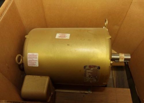 New Baldor Super-E 15 HP, 1765 RPM AC Motor Cat No. EM2513T ~ 230/460V