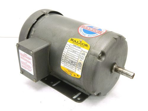 Baldor M3558 Electric Motor 2Hp 1725 RPM 56/56H 208-460 Vac 3 Phase