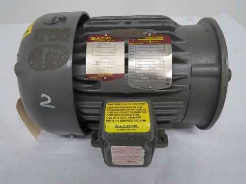 Baldor m14 91240805 ac 2hp 460v-ac 1160rpm 184tc 3ph electric motor b333316 for sale