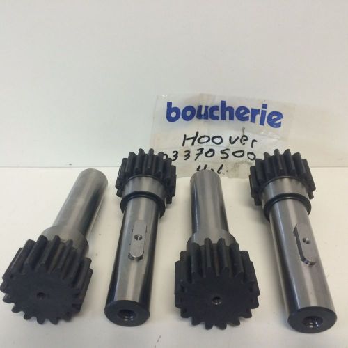 LOT (4) NEW BOUCHERIE GEARED SHAFTS 03370500