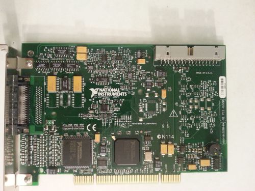 National instruments ni pci-6220 16-bit 16-ch analog input daq card 191329b-04 for sale