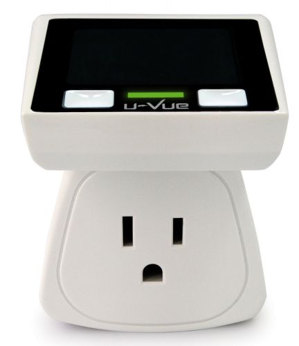 U Vue SS-1-US Single Socket Electric Money Monitor - White