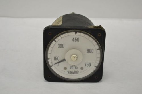 Crompton 077-08va 0-750v ac volts voltage panel board meter control b206738 for sale