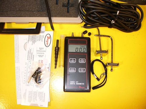 DWYER MANOMETER AIR FLOW TEST GAUGE METER TESTING KIT