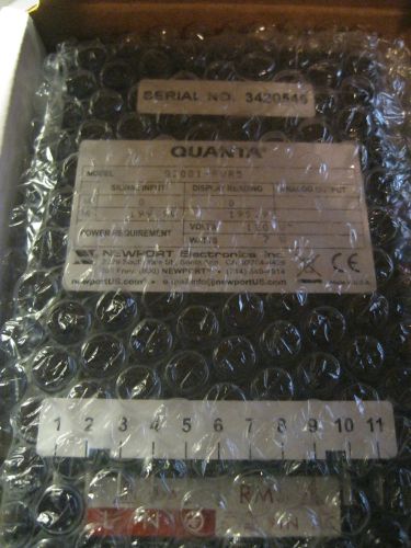 NEWPORT QUANTA Q2001-FVR5 DIGITAL INDICATOR CONTROLLER DISPLAY, BNIB