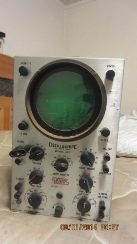 EICO Oscilliscope DC-Wide Band Model 460 w/ Instruction Booklet