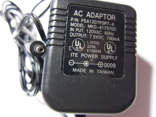 Lynksys network hub ITE Power Supply PSA12D7P5P7-A AC ADAPTER MKD-4175700