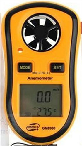 DIGITAL ANEMOMETER WEATHER WIND SPEED METER GAUGE GM8908 AIR FLOW AIRFLOW TESTER