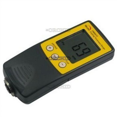 Tester paint digital fe f coating thickness gauge cm8801f 0-1250um/0-50mil meter for sale