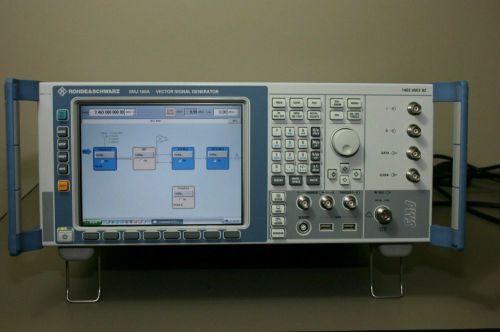 Rohde Schwarz SMJ100A Vector Signal Generator 6Ghz, K48 K49, Calibrated Warrant