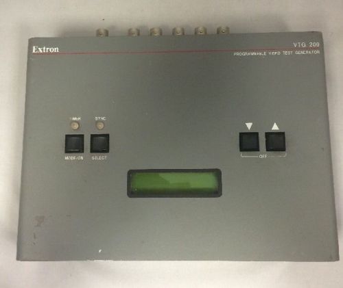 EXTRON VTG 200 VGA RGBHV VIDEO TEST GENERATOR