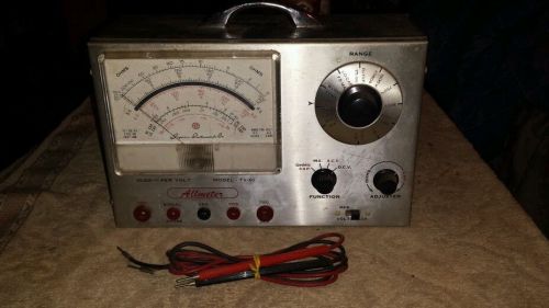 Vintage superior instruments co. Allmeter model TV60 WOW