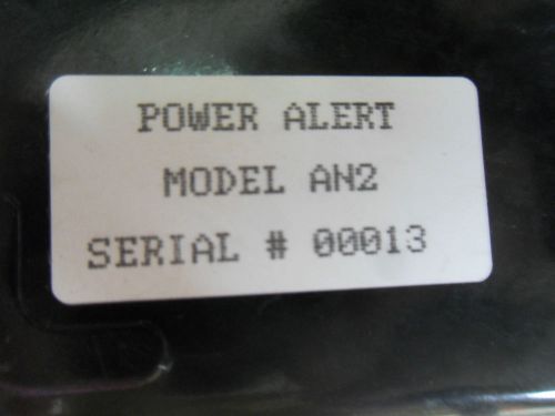 (s1-5) 1 new power alert an2 battery monitor for sale