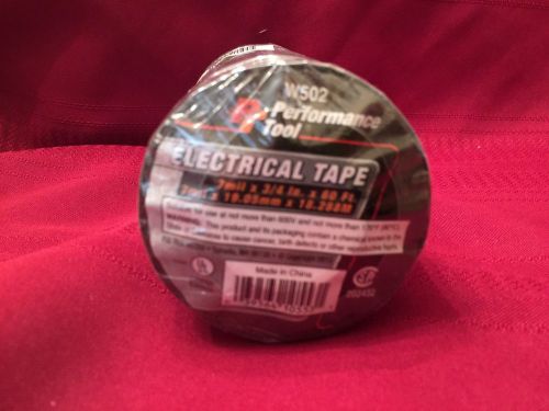 Performance Tool Electrical Tape 3/4&#034; x 60&#039;, sleeve of 10 rolls UPC #3956410553