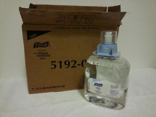 NEW PURELL 5192-03 Advanced Hand Sanitizer Foam Refill 1200 mL (Case of 3) 1.2L