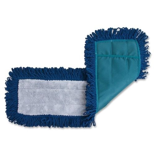 Genuine joe micro fiber dust mop - 24&#034; width - 1 each - green for sale