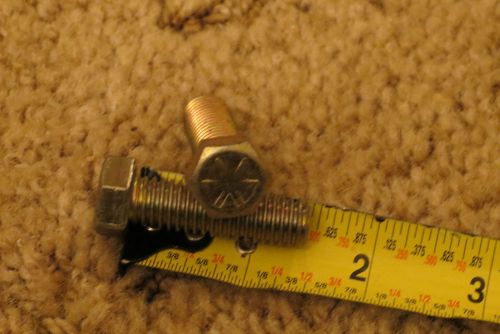 Hex Bolts 1/2-13 x 1-1/2&#034; Full Thread  Grade 8 Lot of 50