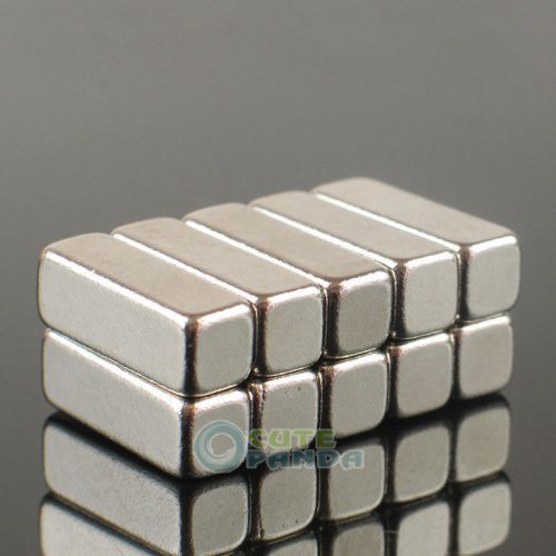 10pcs 15mm x 5mm x 5mm Blocks Rare Earth Neodymium Super Strong Magnets