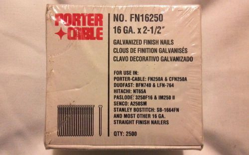 PORTER CABLE 18GA. X 2-1/2&#034; QTY 5000