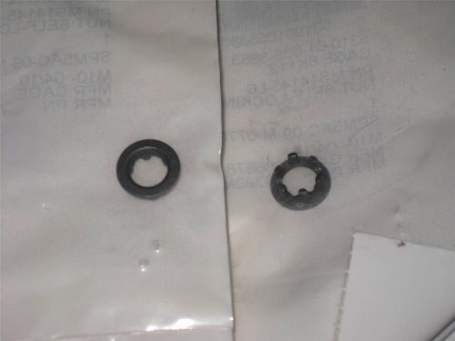 USGI SELF LOCKING NUT EXTENDED WASHER HEXAGON MS14145-L6 (20) NEW 3853