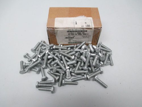 LOT 100 NEW ARMOR COAT UST235732 HEX CAP SCREW 1/4-20X1IN D265571