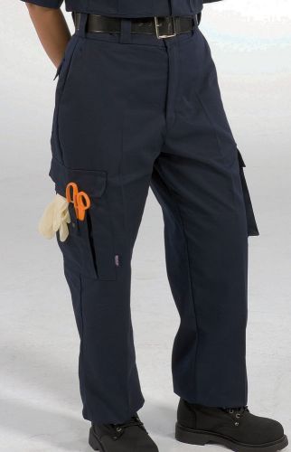 PRO-TUFF UNIFORMS EMS PANTS PP07-1805 Navy W42 / L Unhemmed  * FREE SHIPPING