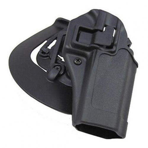 Blackhawk 410513BK-R CF Holster w/&amp; Paddle Serpa RH Black Glock 20/21