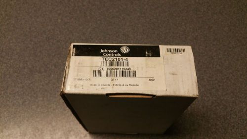 Johnson controls tec2101-4 thermostat for sale