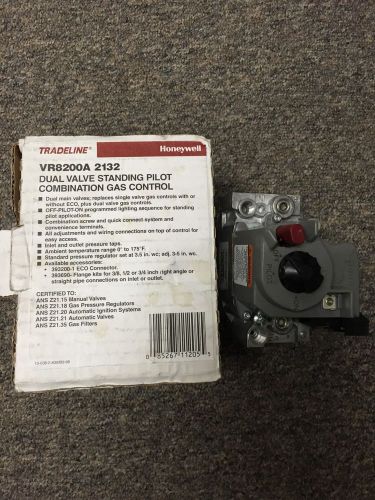 Honeywell VR8200A2132 Standing Pilot Gas Valve