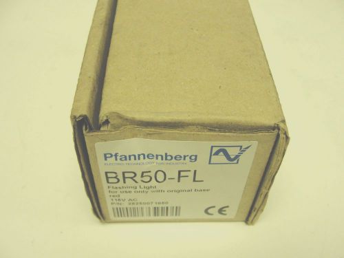 New Pfannenberg BR50-FL Flashing Light, 115VAC, 28250071650