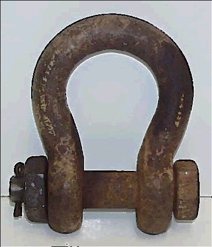 5 8 shackle for sale, Skookum nut &amp; cotter anchor shackle rigging clevis 12 ton 1-1/4&#034; pin