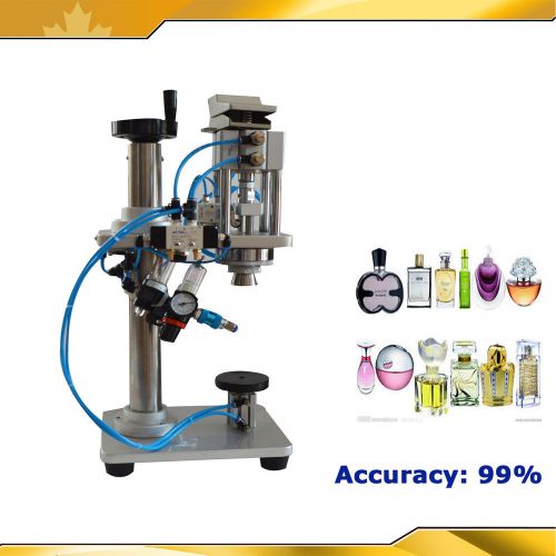 New pneumatic perfume capper capping machine metal cap press pneumatic capper for sale