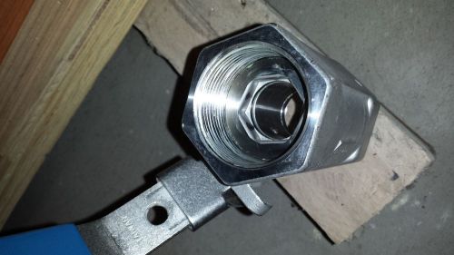 1 1/2 milwaukee stainless ball valve for sale