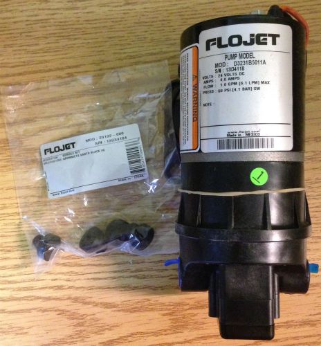 FLOJET Xylem D3231B5011A Duplex II Pump Model 24VDC 4.0A 1.6GPM 60PSI 13I34118