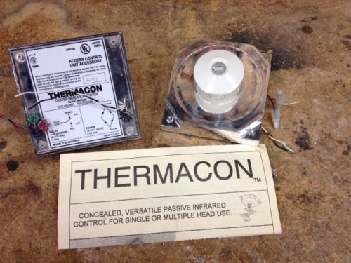 Two thermacon model t-90 passive infrared detectors, concealed design, w/ manual for sale