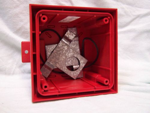 Gentex WGBB Weather Proof Backbox Red 901-0113-000 Siren, Fire Alarm