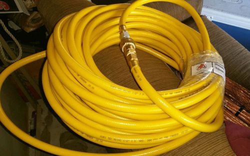 Kuri Tec A1141 1/2&#034; BREATHING AIR SUPPLY HOSE NEW 50 FOOT w/ couplings