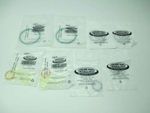 LOT 8 NEW WESTFALIA ASSORTED 0007-1945-830 0007-2874-750 GASKET D394461