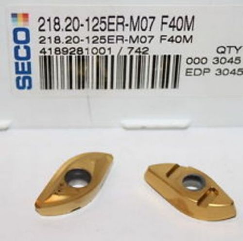 Seco insert 30451  218.20-125ER-M07 F40M