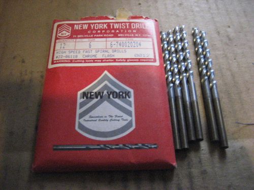 NEW YORK TWIST #6 DRILL BIT 108PCS (D992-108)