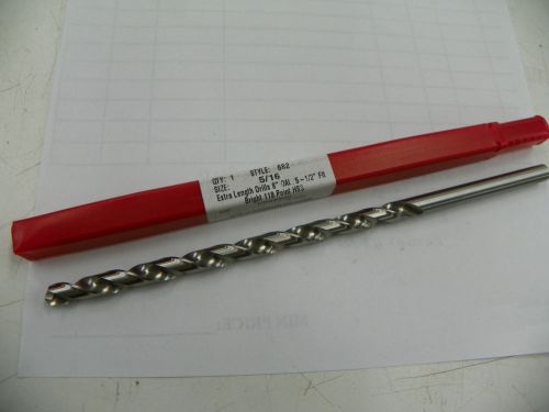 TITAN 5/16 &#034; EXTRA LENGTH TWIST DRILL 8&#034;   B015