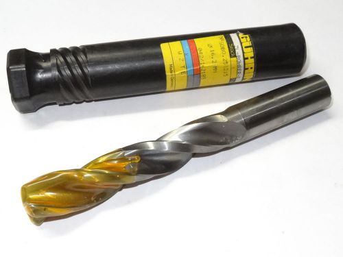 New guhring 16.20mm 5xd 3fl 3-flutes jobber length solid carbide twist drill bit for sale