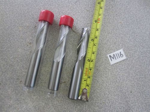 (3) 1/2&#034; Carbide Drill 2&#034; x 3-1/2&#034; Bit 2 Flute