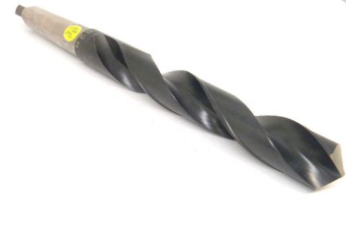 Last one! used ptd usa precision 1-25/64&#034; taper shank twist drill #4mt 1.3906&#034; for sale