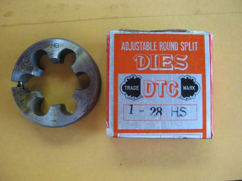 1&#034;-28 ROUND ADJUSTABLE   SPLIT DIE 2&#034; PART # 03939287 1-28