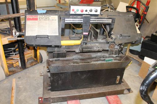 Dayton 9x16 horizontal band saw