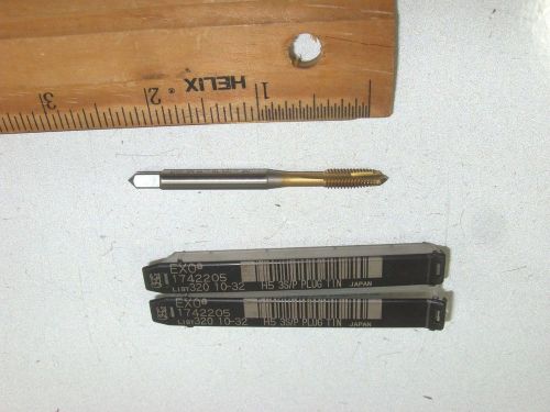 OSG 10-32 3 FLUTE SPIRAL POINT TIN COATED  H5 PLUG TAP